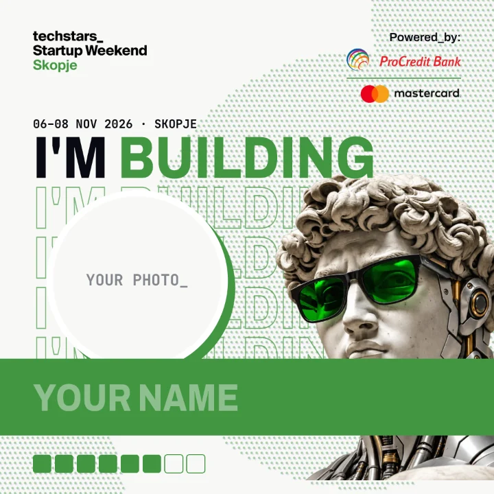 The “I’m building” post
